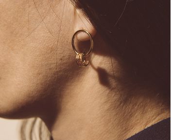 Boucles d'oreilles mini anneaux