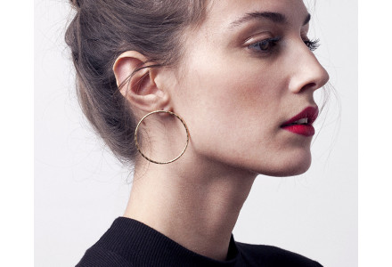 Boucles Babette Large argent