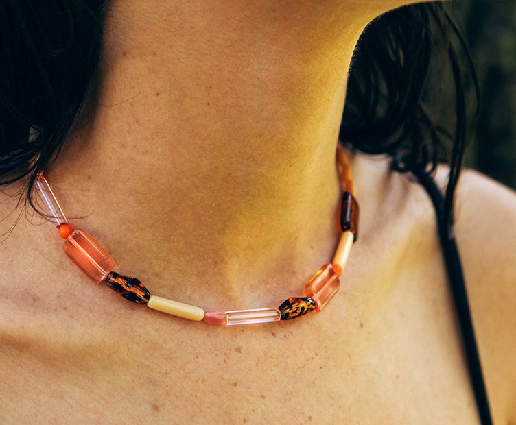 Collier Multico orange