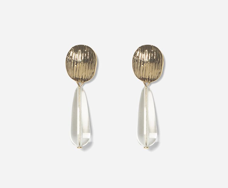 Boucles d'oreille Rima verre