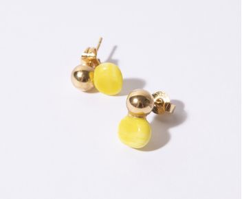 Boucles  Smack jaune