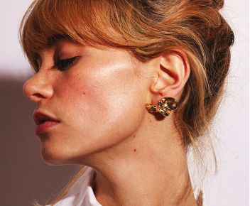 Earrings Comete gold