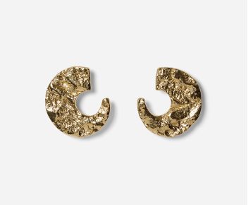 Earrings Lunar gold