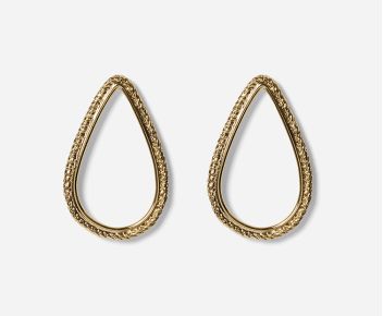 Earrings Neptune gold