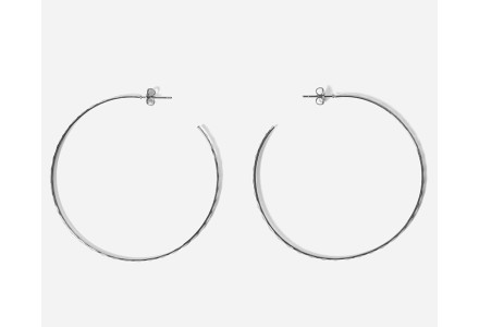 Créoles Roma xl argent