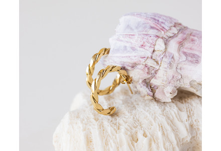 Créoles Brando  doré