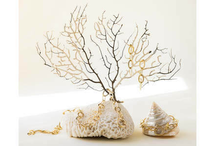 Collier Jasmine doré