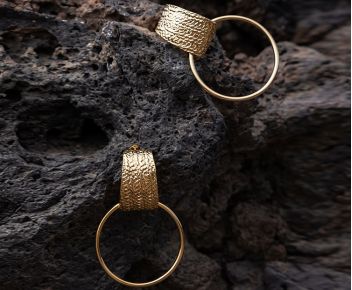 Boucles Afrodite Doré