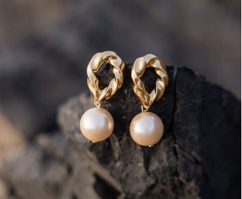 Boucles Berthe Doré
