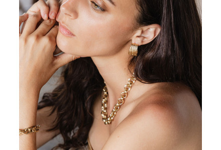 Boucles Jeanne Doré