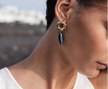 Boucles Norma Bleu
