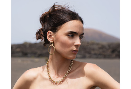 Boucles Octopus Doré