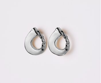 Boucles Aqua Argent