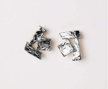 Boucles Kubista Argent