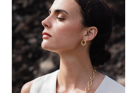 Boucles Colette Doré