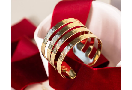 Manchette Abraham doré