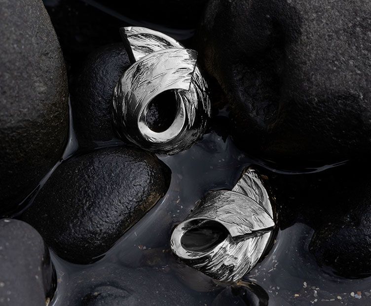 Boucles d'oreilles Kino Argent