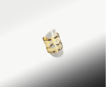 Support cone transparent pour bague