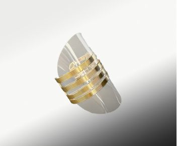 Support cone transparent pour manchette