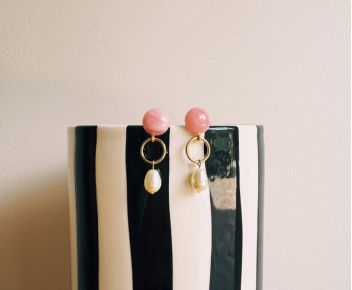 • Boucles N°04 - Rose mirage