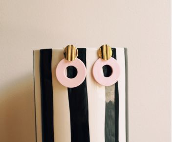 • Boucles N°13 - Baby pink