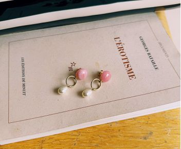 • Boucles N°04 - Rose mirage