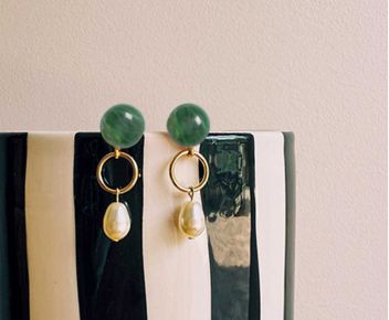 • Boucles N°04 - Vert mirage