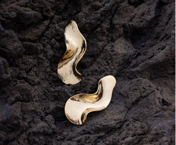 Boucles Briseis doré