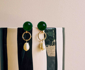 • Boucles N°04 - Vert mirage