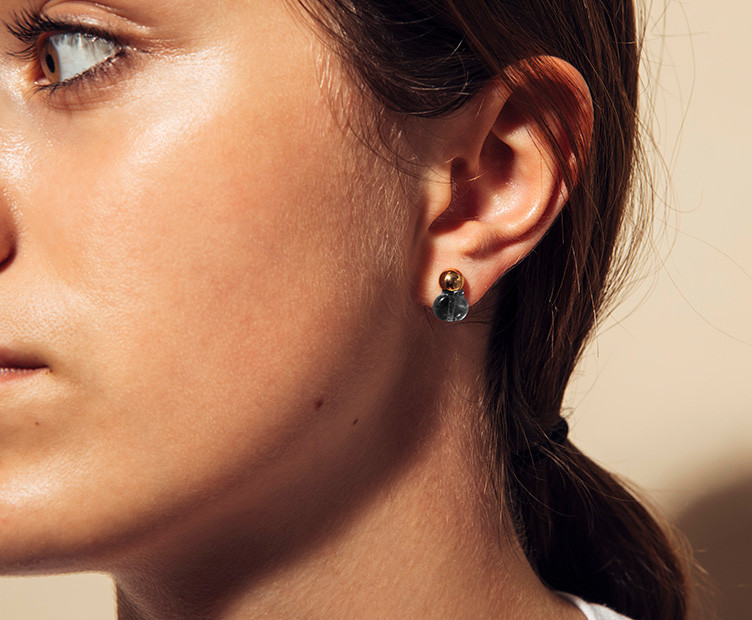 BouclesSmack Gris Transparent