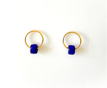 Boucles Tubik bleu
