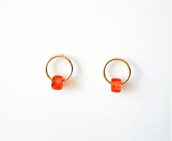 Boucles Tubik orange