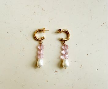 Boucles Cascade - Rose