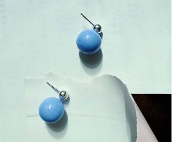 Bizou Earrings - Blue