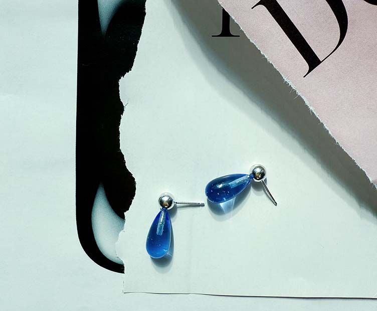 Noko Earrings - Blue