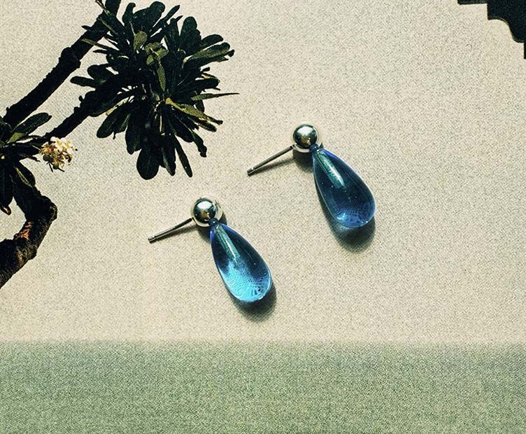 Noko Earrings - Blue