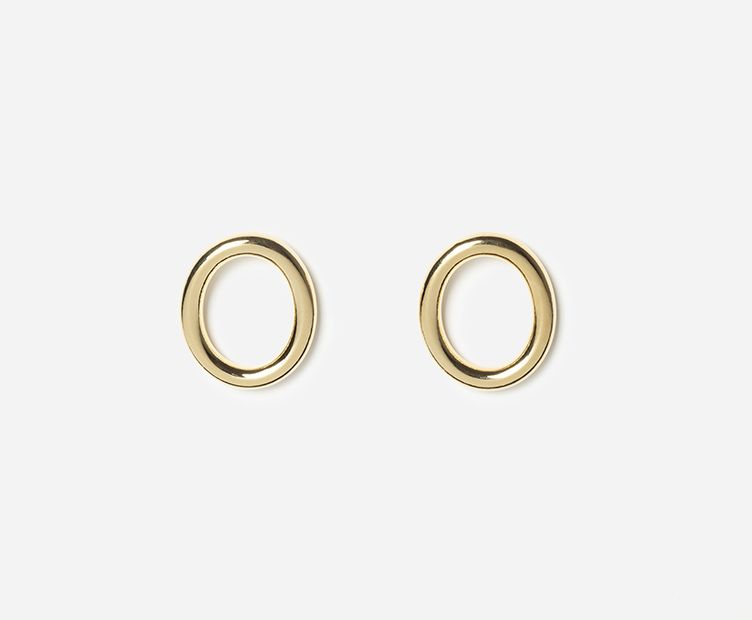 Boucles d'oreilles Mono Lisse