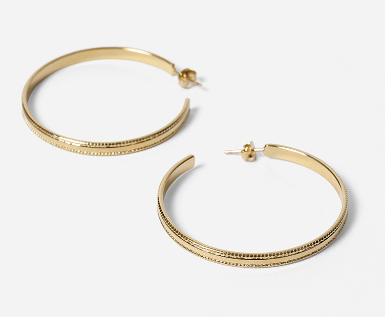 Créoles Lara Xl doré