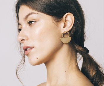 Boucles Moss doré