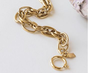 Collier Jil doré