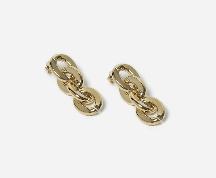 Boucles d'oreilles Mireille doré