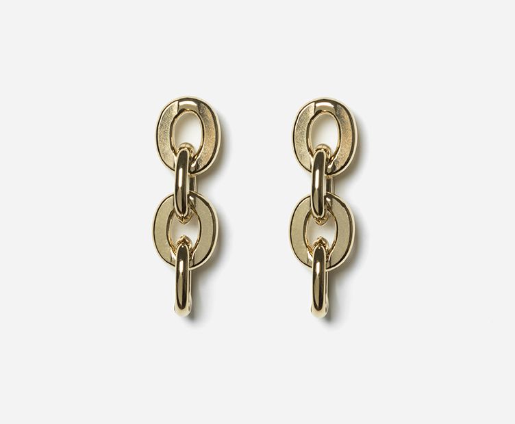 Boucles d'oreilles Mireille doré