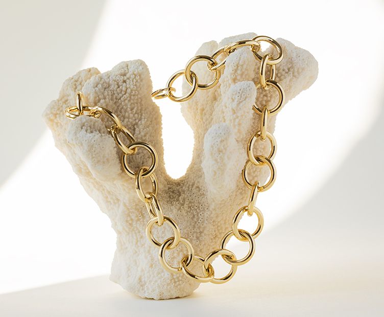 Collier Mono doré