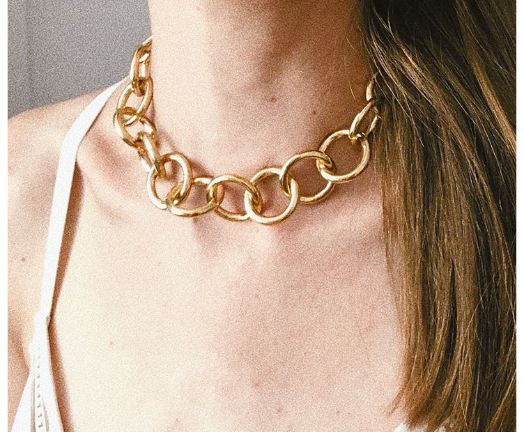 Collier Mono doré