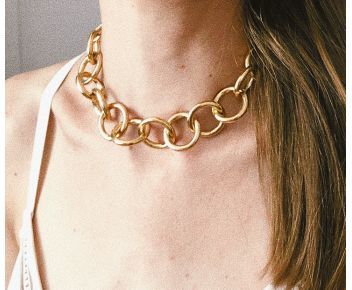 Collier Mono doré