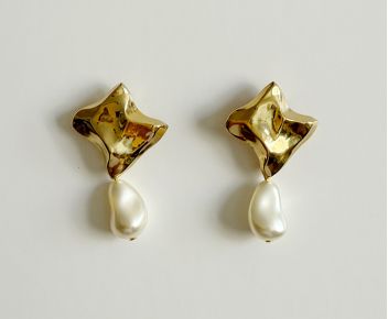 Earrings Morphee creme