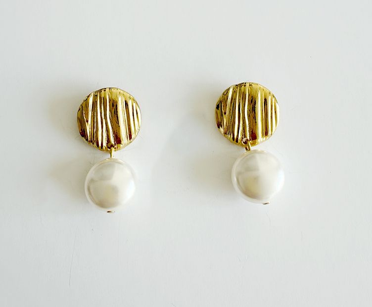 Earrings Smarti creme