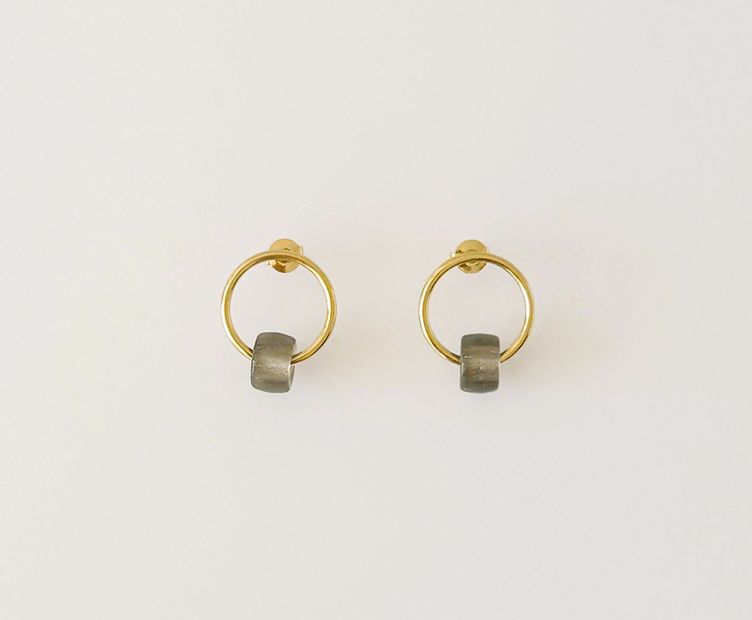 copy ofEarrings Tubik green