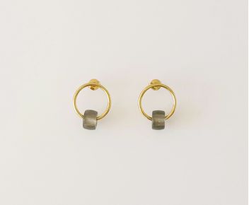 copy of  Earrings Tubik green