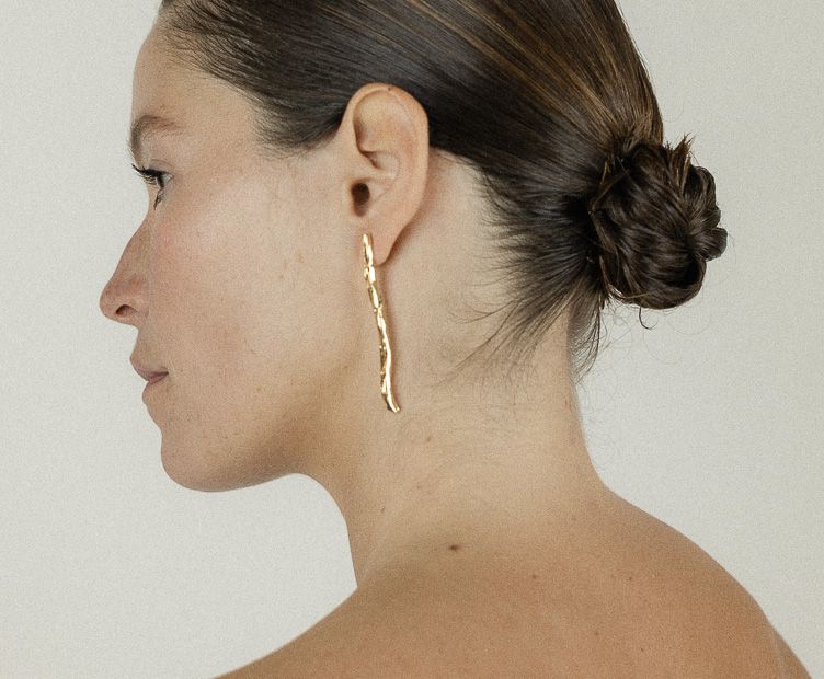 Boucles Ariane doré